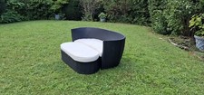 Rattan Couch Lounge Couch Garten Outdoor, 4-teilig