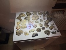 Sammlung von Kristallen und