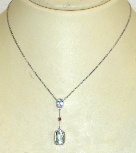 Kette art deco zierliche - kette,