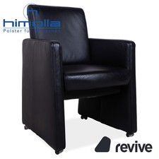 Himolla sessel leder - leder, schwarz