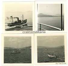 4x Orig. Foto span. Schiff