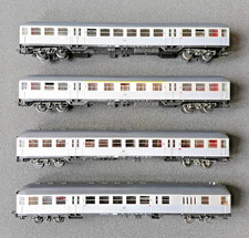 4er Set Wagen Typ Silberlinge