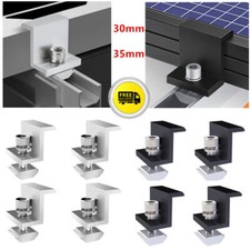 Solarmodul Endklemme