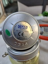 CGAS 1,5 kg/h Gasdruckregler Propangas 50 mbar mit 81 cm Schlauch mbar