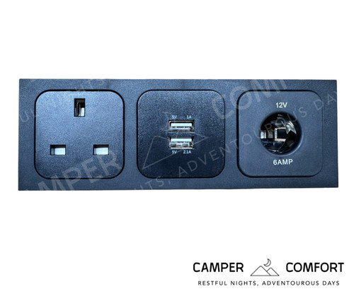 Cbe line campervan 240v - campervan, 12v
