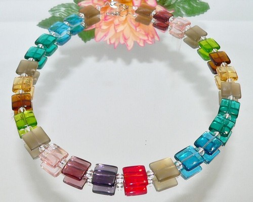 Halskette würfelkette collier - würfelkette,
