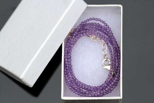Zierliche amethyst facettierte - zierliche,