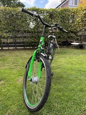 Boomer Racer 24“ Kinderfahrrad in schwarz/ grün  