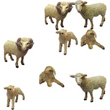 Lebensechte Schafe Tierfiguren