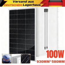 100W Monokristallin Solarmodul