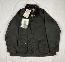 Ungetragene Vintage Barbour A100 Bedale Wachsjacke, C50/127cm, Deadstock, 90er