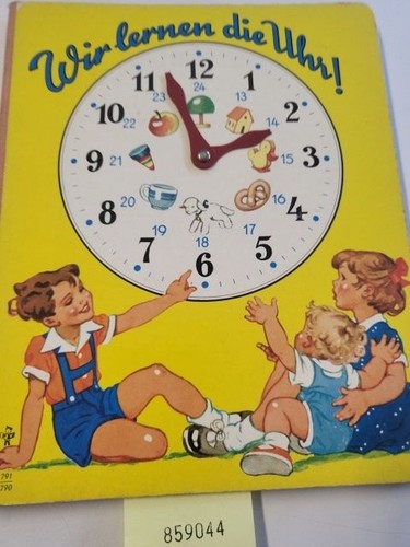 Wir lernen die - , uhr
