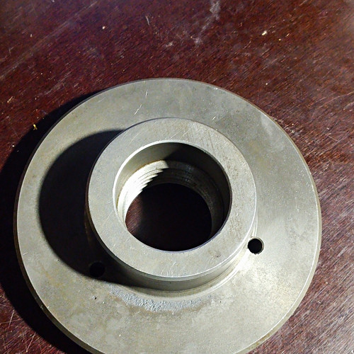 Drehfutterflansch adapter - adapter, f