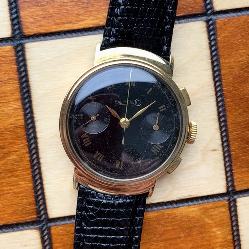 Vintage eberhard chronograph - vintage,