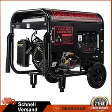 Stromgenerator Benzin 4-Takt 12PS 15L Tank 5KW für Werkstatt AVR für Haus 50HZ