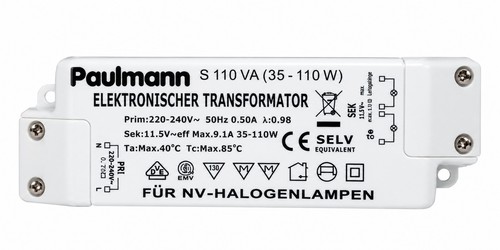 Paulmann halogen flach trafo - paulmann,