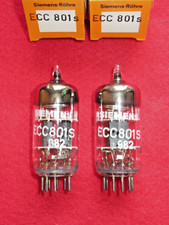 1x ECC801S SIEMENS NOS NEU Röhre geprüft Tube NEW E81CC Valve Valvula München