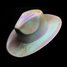 Cowboy Party Hut glänzend