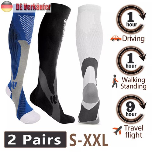 2 paar stützstrümpfe - 2,