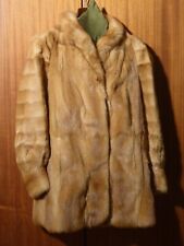 Eleganter Kurzmantel Wiesel  gelbbraun Größe 38 neuwertig Länge 85cm