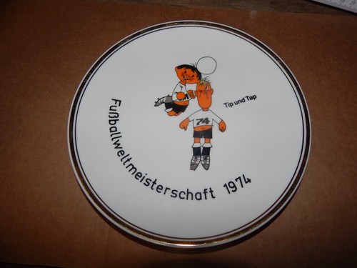 Fussball porzellan teller - ,