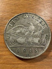 1 Taler Silbermünze Preußen