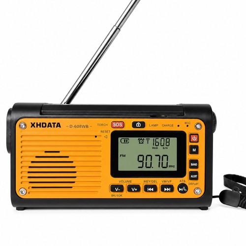 Xhdata d608wb kurbelradio - d608wb,