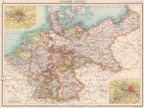 Deutsches reich staaten - deutsches,