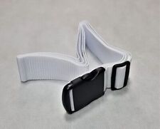 Koffergurt Gepäckgurt Allzweckgurt verstellbar Schnalle  weiss