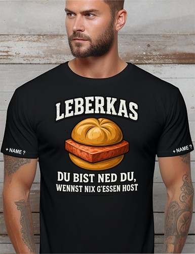 Leberkas shirt männer - shirt,