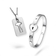 SCHMUCK SET ARMBAND UND KETTE