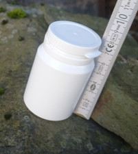 geocaching behälter Dose 6 Stück Schraubverschluß Groß weis