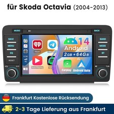 Für Skoda Octavia 1Z3 1Z5 2008-2015 NAVI 2G+64G Android 14 Autoradio GPS Carplay