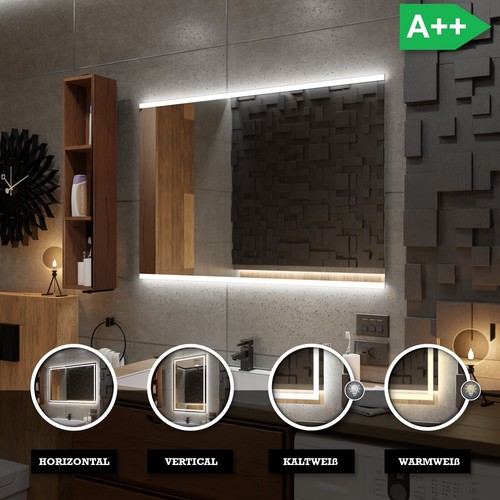 Badspiegel mit led beleuchtung - led,
