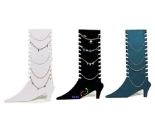 Fußkettenständer Kettenhalter Schmuckdisplay zusammenklappbar