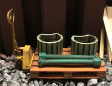 Hubwagen Spur 0 Hubstapler Ameise passend zu Lenz KISS KM1 BEMO