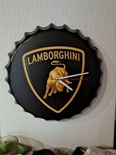 Kronkorken Uhr Lamborghini