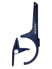 Horn SK29 KTM Original Kettenschutz Vintage Schwarz Fahrrad 4 Loch Vollständig