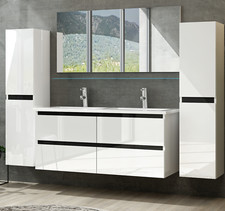 Doppelwaschtisch Weiß