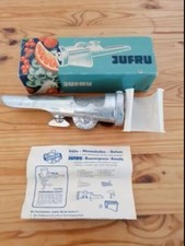 Jupiter Saftpresse Fleischwolf-Fruchtpressenvorsatz Jufru Gr 5 Alu-Guss in OVP