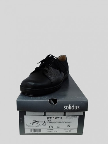 Solidus schuhe 38 - 38, schwarz