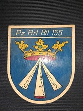 Holzwappen Bw Heer PzArtBtl 155 Lahnstein