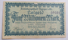 Notgeld Fünf Millionen Mark