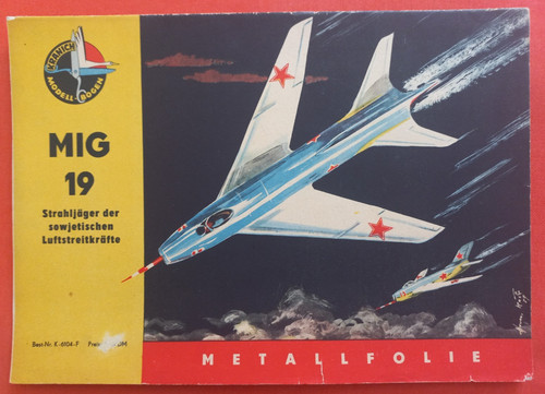 Modellbogen kranich 6104 mig - kranich, 6104,