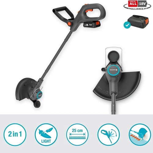 Gardena akku trimmer - akku-trimmer, easytrim