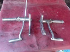 Vorverlegte Fußrastenbrücke  Fußrastenplatte #1