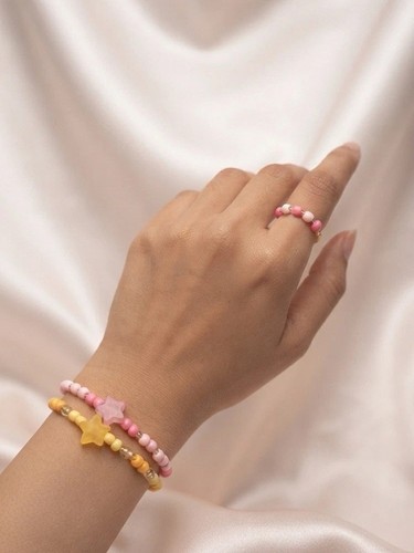 Handmade boho perlenarmband - handmade,