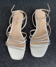 Damen riechen sandalen - riechen, silber