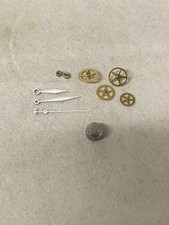 Glashütte Orginal Armbanduhr Ersatzteile Krone Zeiger Zahnräder Vintage 