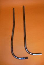 Spülrohr verchromt für WC Spüler Druckspüler wählbar